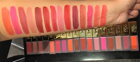 ysl rouge tatouage swatches|ysl tatouage reddit.